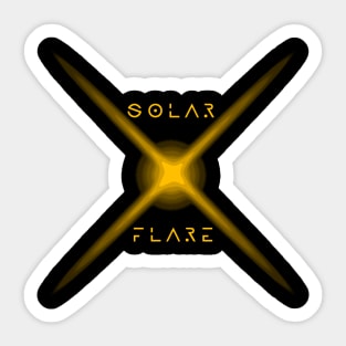 Solar Flare Sticker